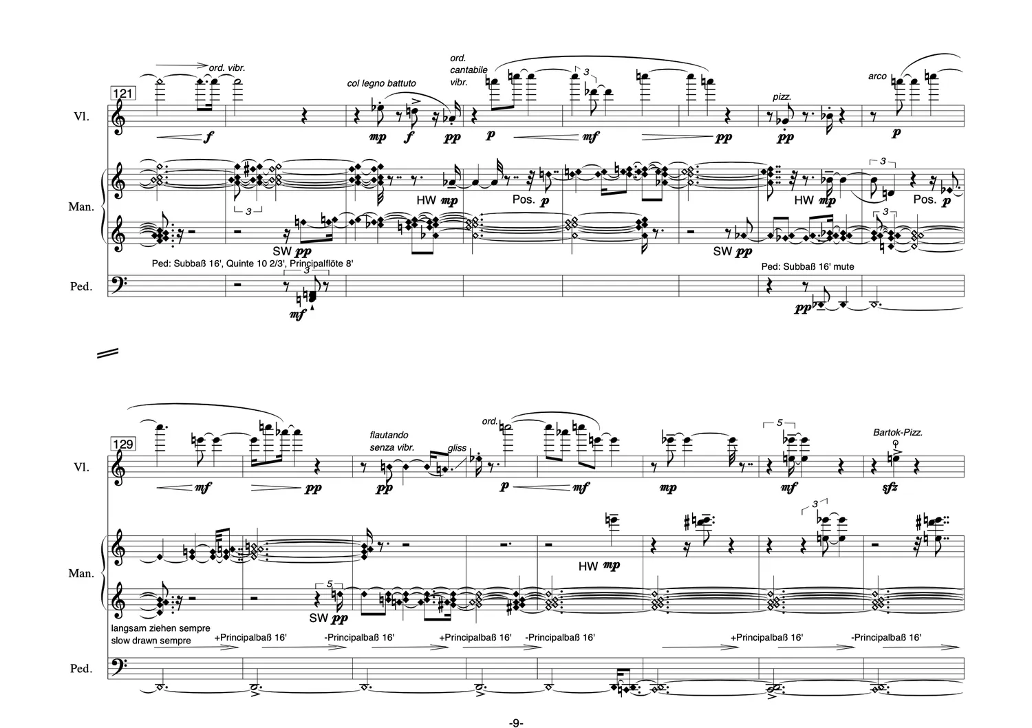 Are Musik Verlag Susteck Tiefenschichten Noten Violine Orgel