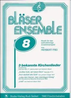Studio-Verlag Bläser-Ensemble 8 Kirchenlieder Noten B-Ware