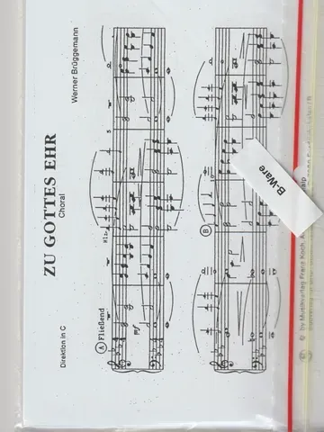 Studio-Verlag Rudi Seifert Ave Maria/Zu Gottes Ehr Blasmusiknoten