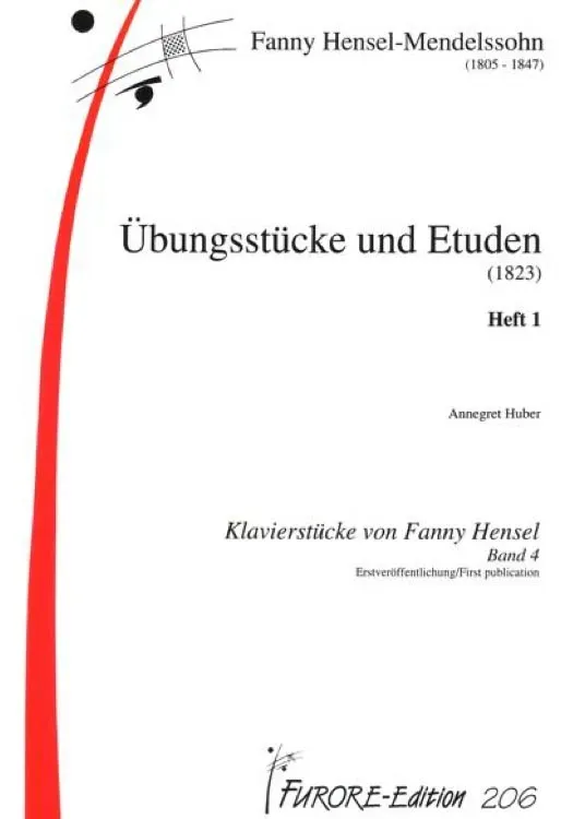 Furore Edition Hensel Etüden Vol. 1 Klaviernoten leicht-mittel