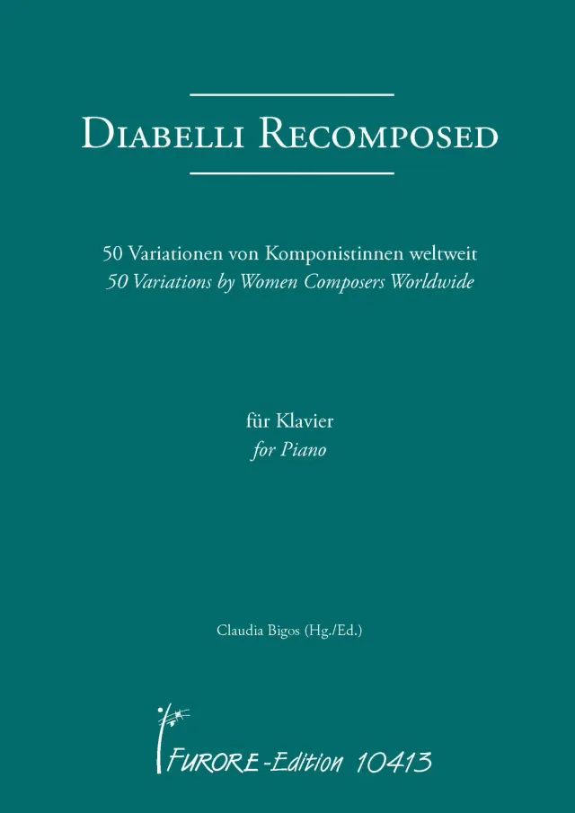 Furore Edition Diabelli Recomposed 50 Variationen Klaviernoten solo
