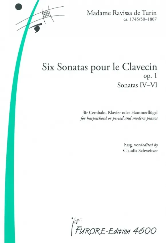 Furore Edition Six Sonatas Clavecin IV-VI Noten op. 1