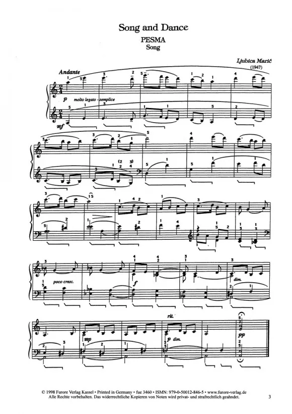 Furore Edition Klaviermusik II Klaviernoten für Fortgeschrittene