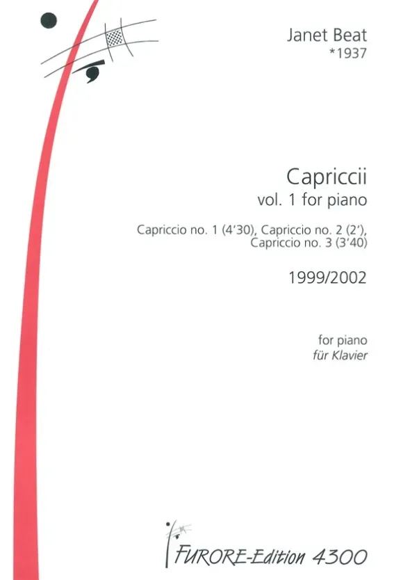 Furore Edition Capriccii vol. 1 Klaviernoten Partitur