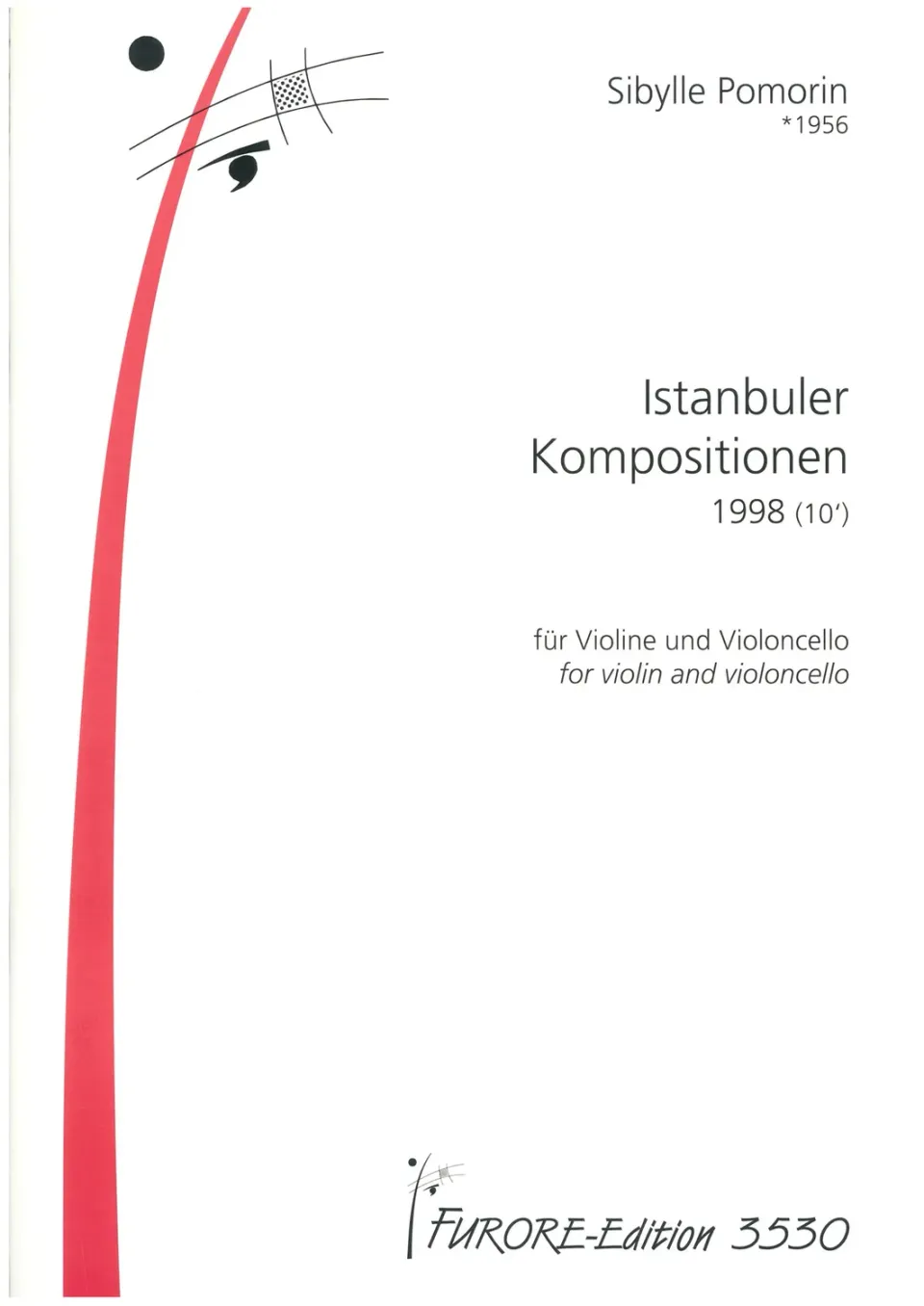 Furore Edition Istanbuler Kompositionen Noten Violine Violoncello