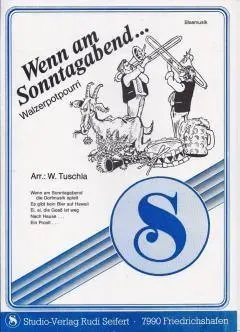 Studio-Verlag Wenn am Sonntagabend Noten Blasmusik B-Ware Potpourri