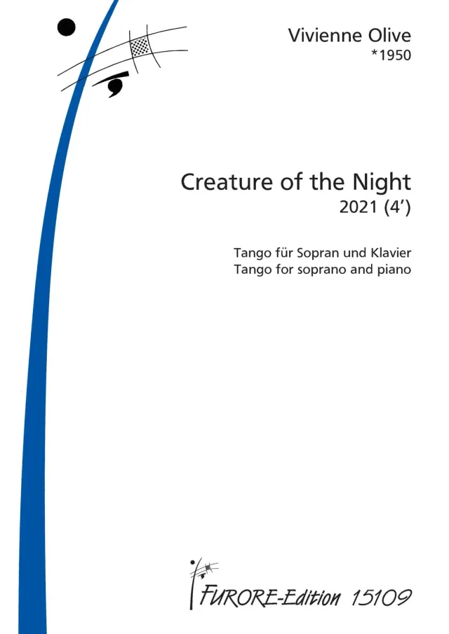 Furore Edition Creature of the Night Noten Sopran Klavier