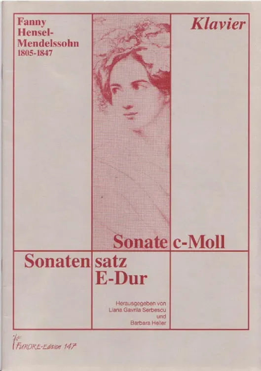 Furore Edition Sonate c-Moll Klaviernoten mittelschwer