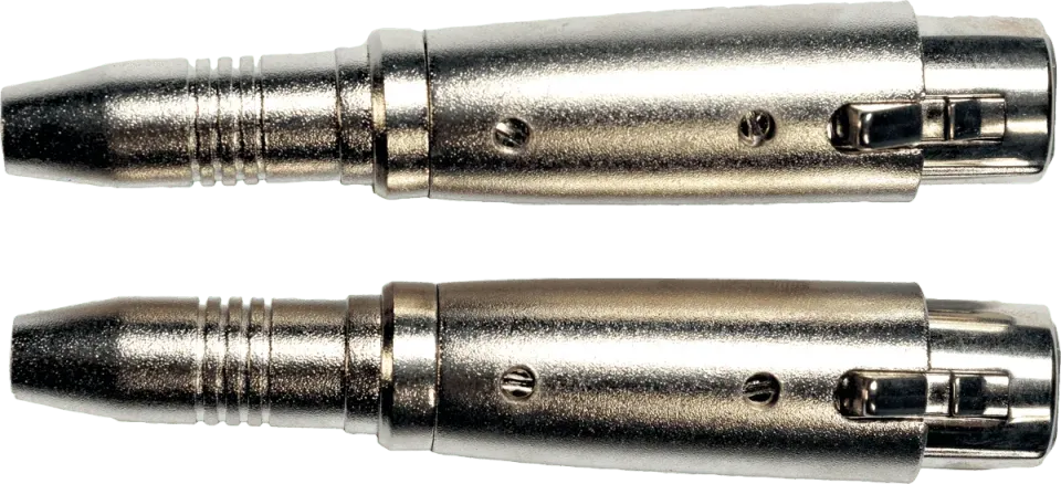 Yellow Cable AD23 Adapter Klinke XLR 2 Stück