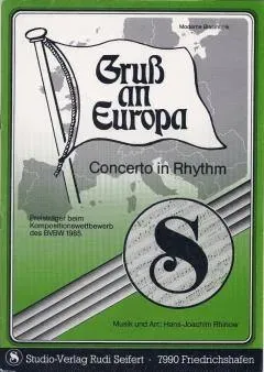 Studio-Verlag Rudi Seifert Gruss an Europa Noten große Blasmusik