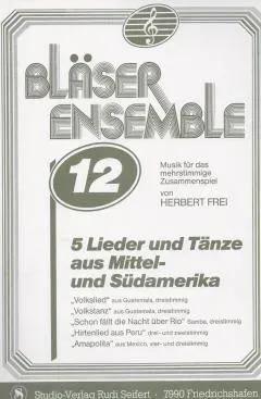 Studio-Verlag Rudi Seifert Bläser-Ensemble 12 Noten Bläser B-Ware