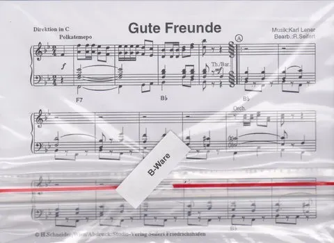 Studio-Verlag Rudi Seifert Gute Freunde Noten Blasmusik