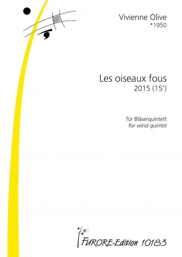 Furore Edition Les oiseaux fous Bläserquintett Noten schwer