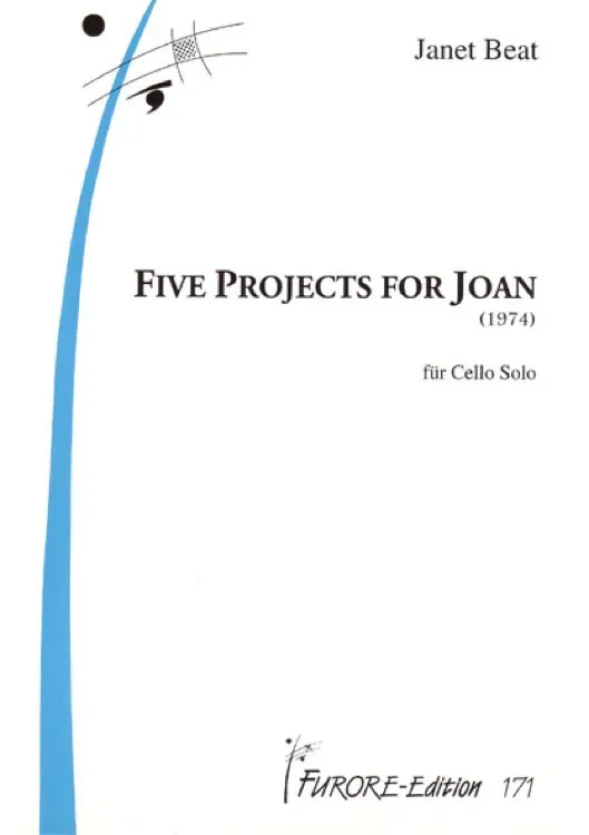 Furore Edition Five Projects for Joan Violoncello Noten