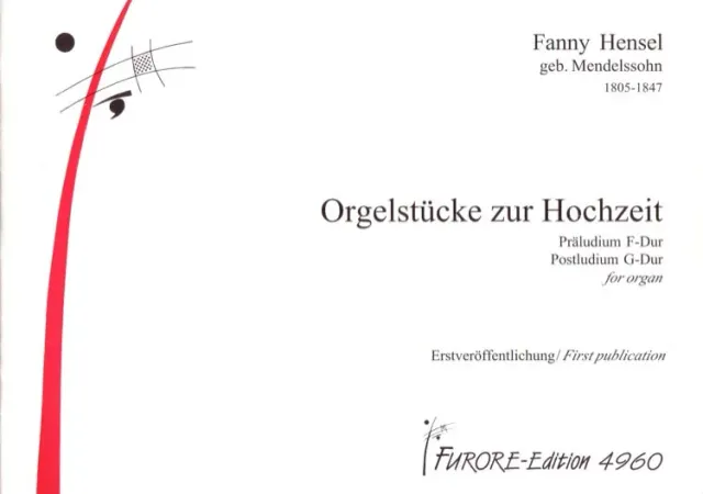 Furore Edition Wedding Pieces Orgelnoten F-Dur G-Dur