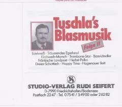 Studio-Verlag Tuschlas Blasmusik Folge II Noten Sammelheft B-Ware