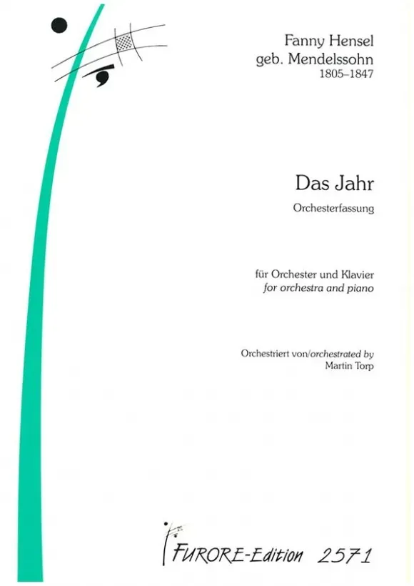 Furore Edition Das Jahr Orchesterfassung Partitur Klavier