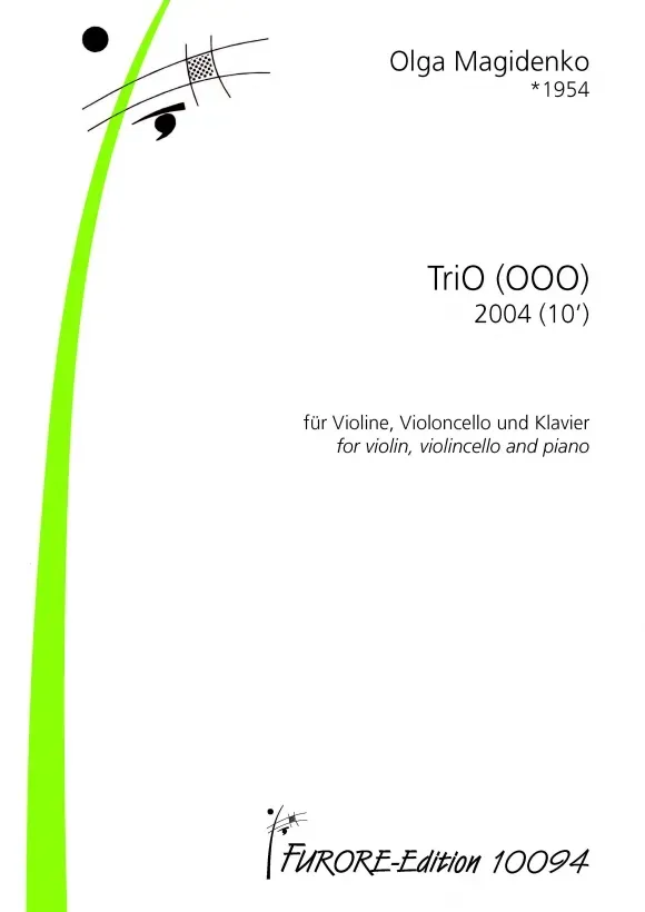 Furore Edition TriO (OOO) op. 85 für Violine, Violoncello und Klavier