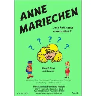 Studio-Verlag Rudi Seifert Annemariechen Noten kleine Blasmusik