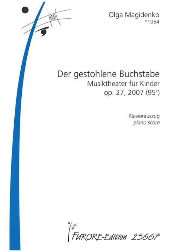 Furore Edition Der gestohlene Buchstabe op.27 Mietmaterial