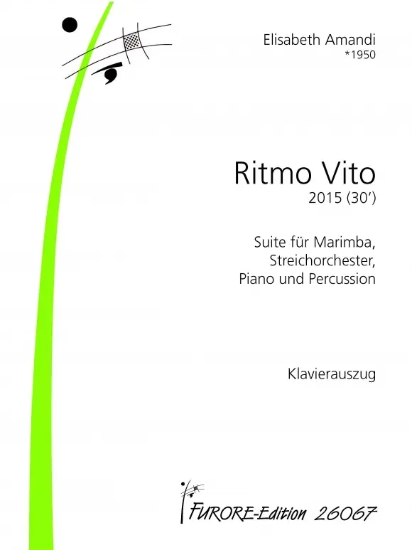 Furore Edition Ritmo Vito Klavierauszug Marimba Orchester
