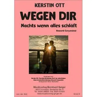 Studio-Verlag Rudi Seifert Wegen Dir Kerstin Ott Noten Blasmusik