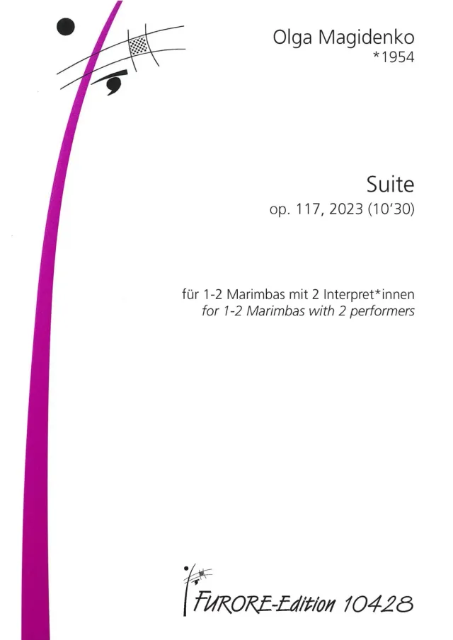 Furore Edition Suite op.117 Noten für 1–2 Marimbas
