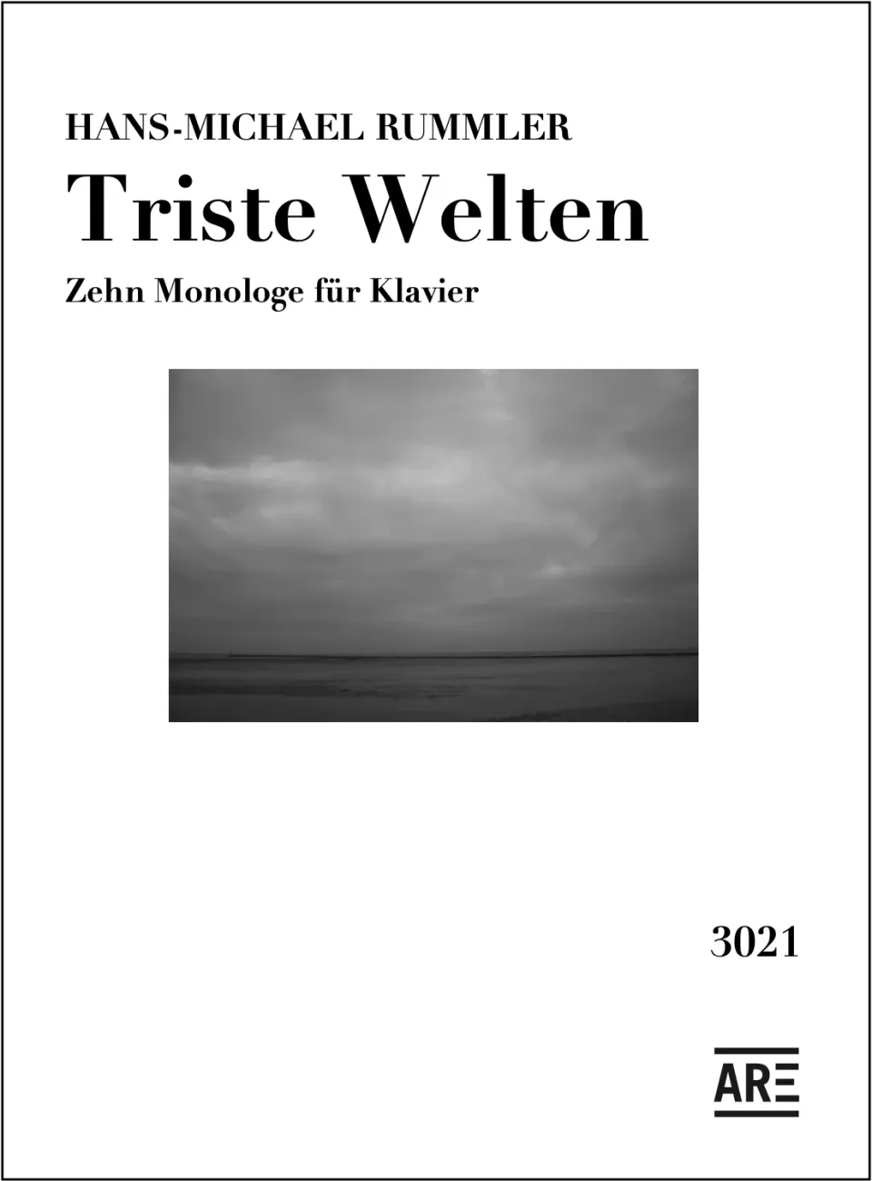 Are Musik Verlag Triste Welten Zehn Monologe Noten Klavier