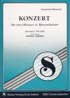 Studio-Verlag Rudi Seifert Konzert für 2 Hörner Blasmusik Noten