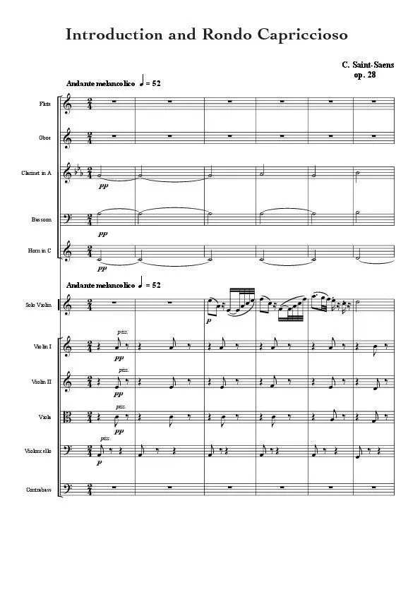 Artaria Introduction and Rondo Capriccioso Op.28 Noten