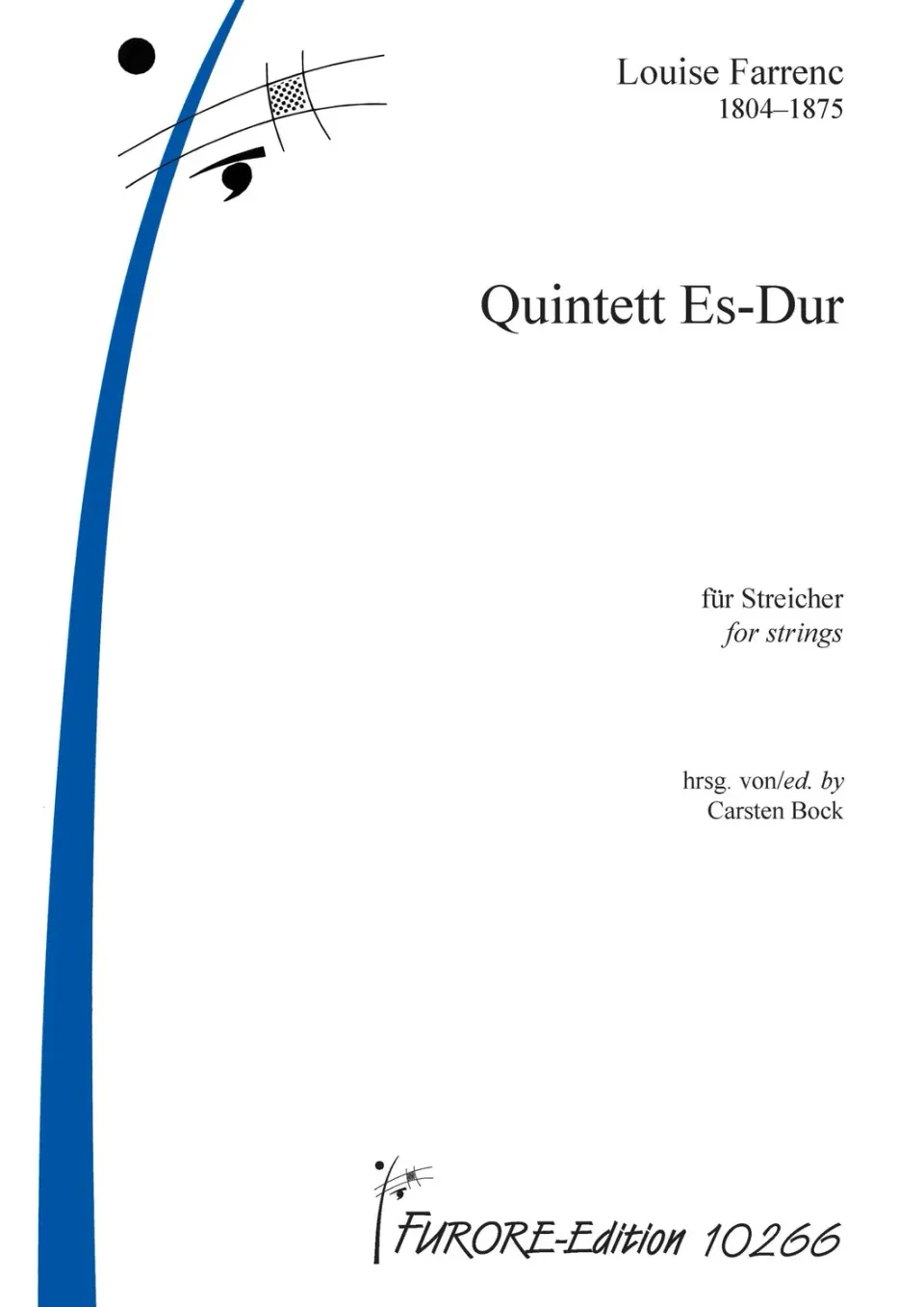 Furore Edition Quintett in E flat major Streichquintett Es-Dur