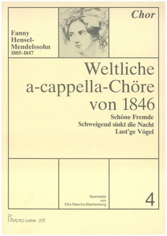 Furore Edition Weltliche a-cappella Chöre Vol. 4 Chorpartitur