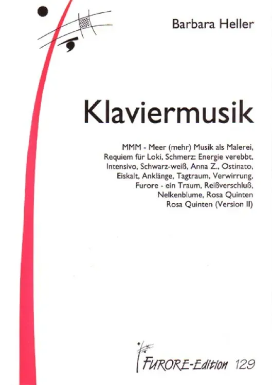 Furore Edition Klaviermusik Klavierpartitur 12 Stücke