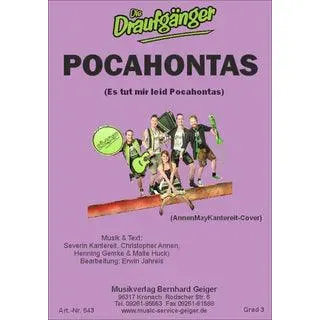 Studio-Verlag Rudi Seifert Pocahontas Die Draufgänger Noten B-Dur