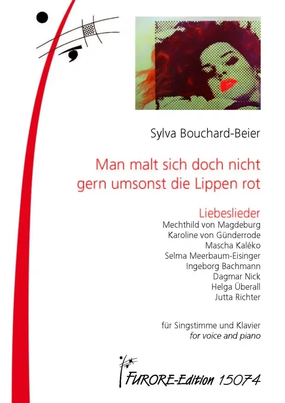 Furore Edition Man malt sich doch nicht gern Lieder Singstimme Klavier