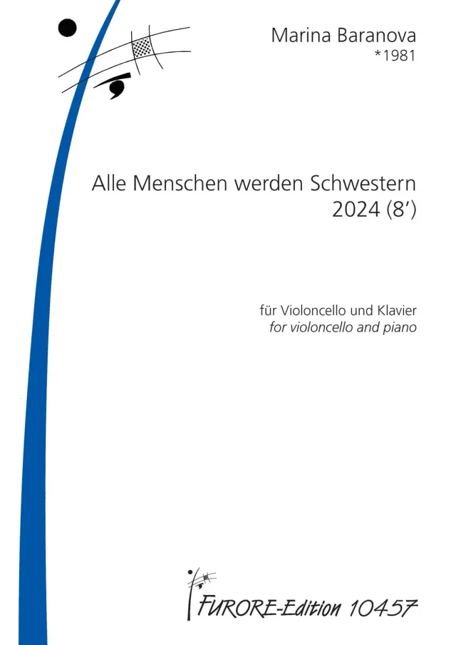 Furore Edition Alle Menschen werden Schwestern Cello Klavier