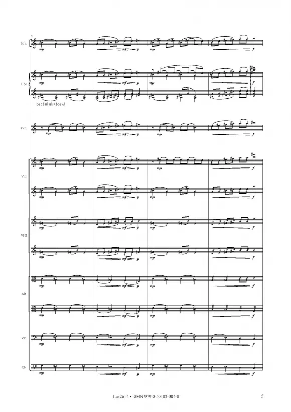 Furore Edition Concerto pour piccolo et orchestre op. 72 No. 2 Partitur