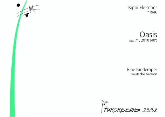 Furore Edition Oasis op.71 Kinderoper Partitur 40 Min