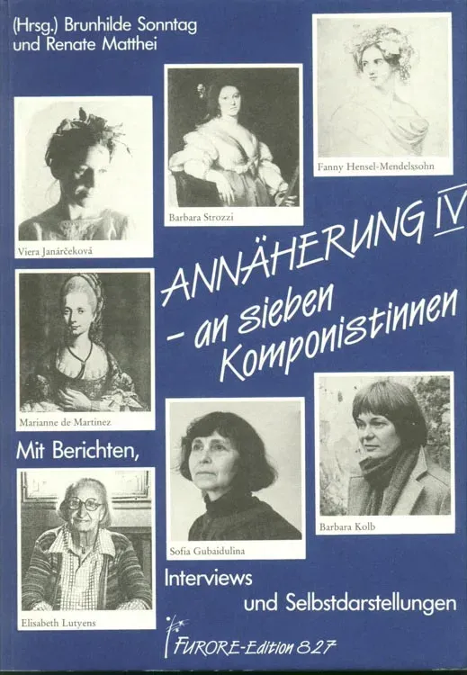 Furore Edition Annäherung IV – an sieben Komponistinnen Buch