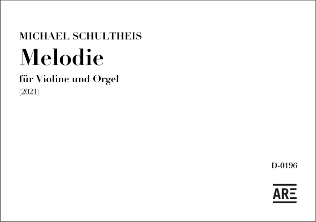 Are Musik Verlag Melodie Noten Violine Orgel