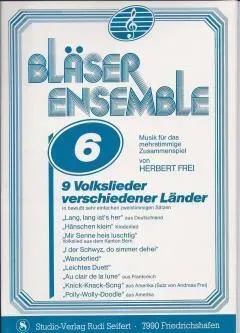Studio-Verlag Rudi Seifert Bläser-Ensemble 6 Noten Volkslieder