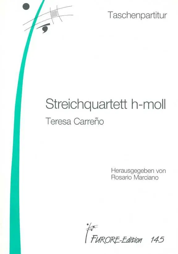 Furore Edition Streichquartett h-Moll Noten Partitur