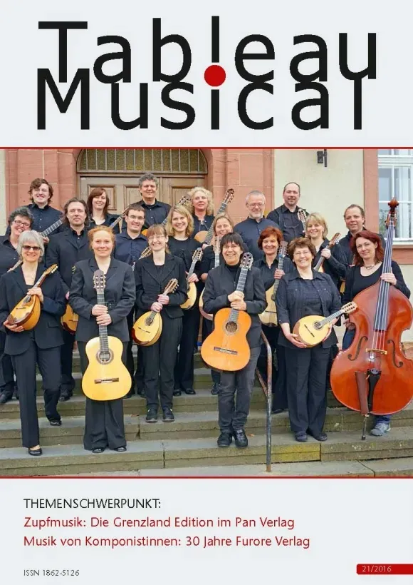 Furore Edition Tableau Musical Nr. 21 Zeitschrift Ausgabe