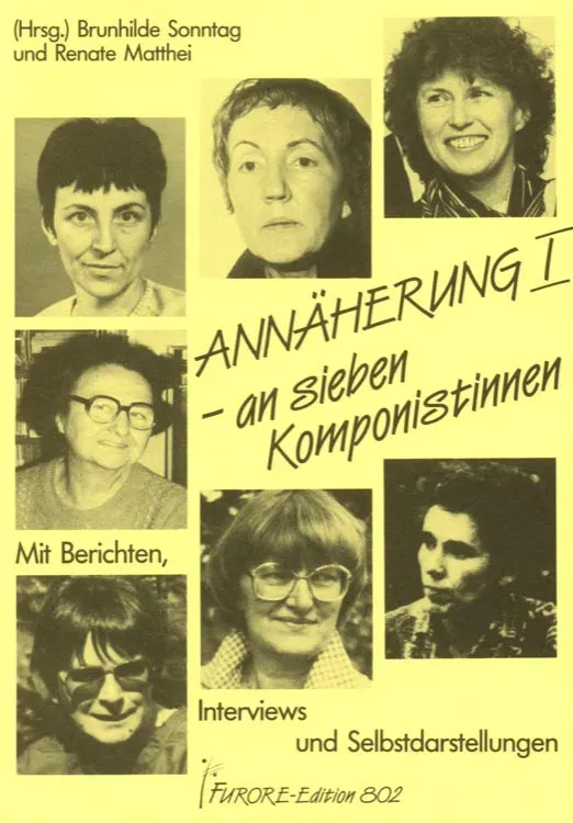 Furore Edition Annäherung I an sieben Komponistinnen Buch