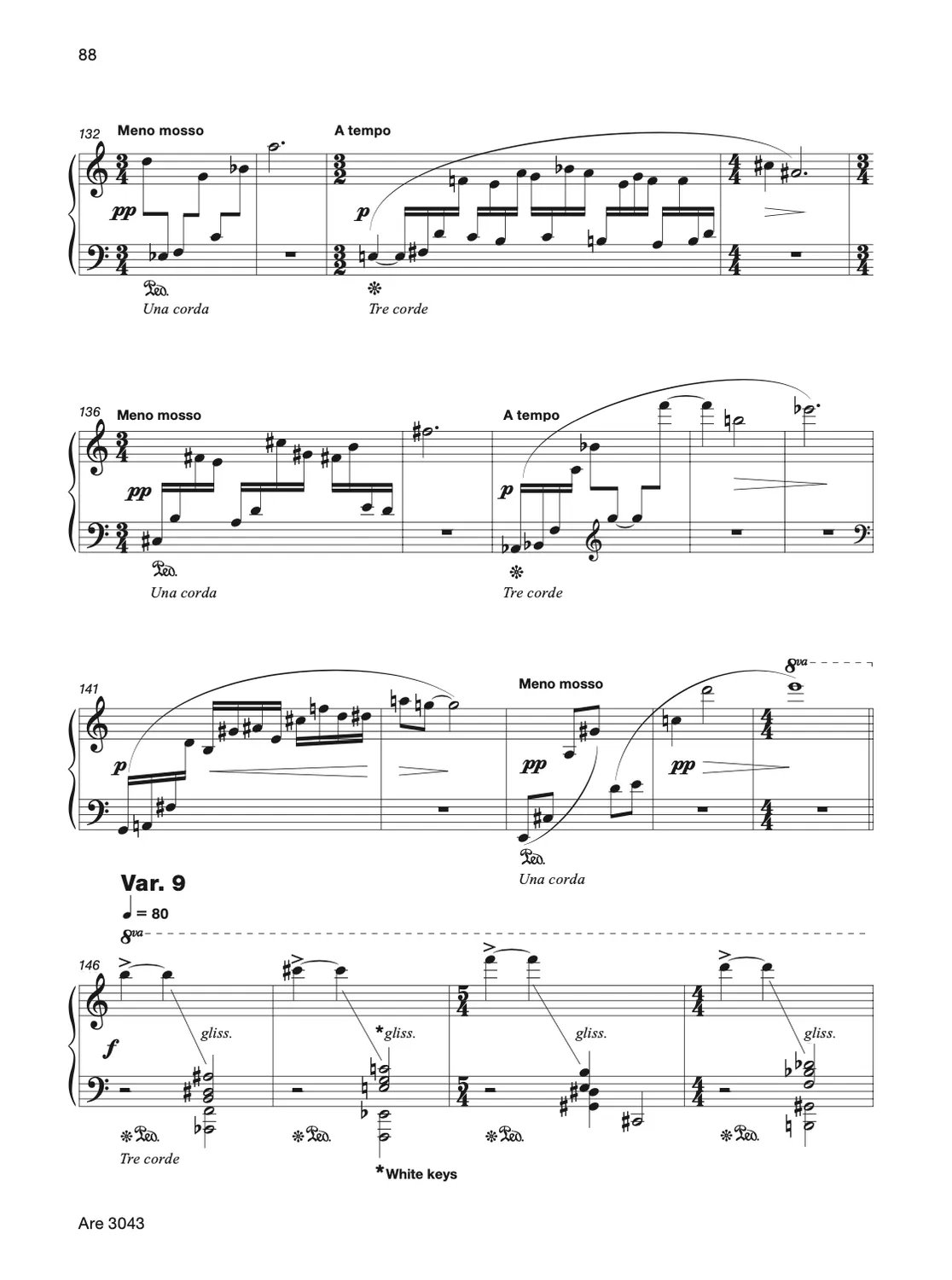 Are Musik Verlag Lost Landscapes Klaviernoten 1964-1996
