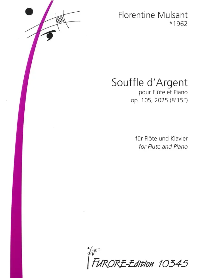Furore Edition Souffle d’Argent pour Flûte et Piano op. 105 Flöte und Klavier