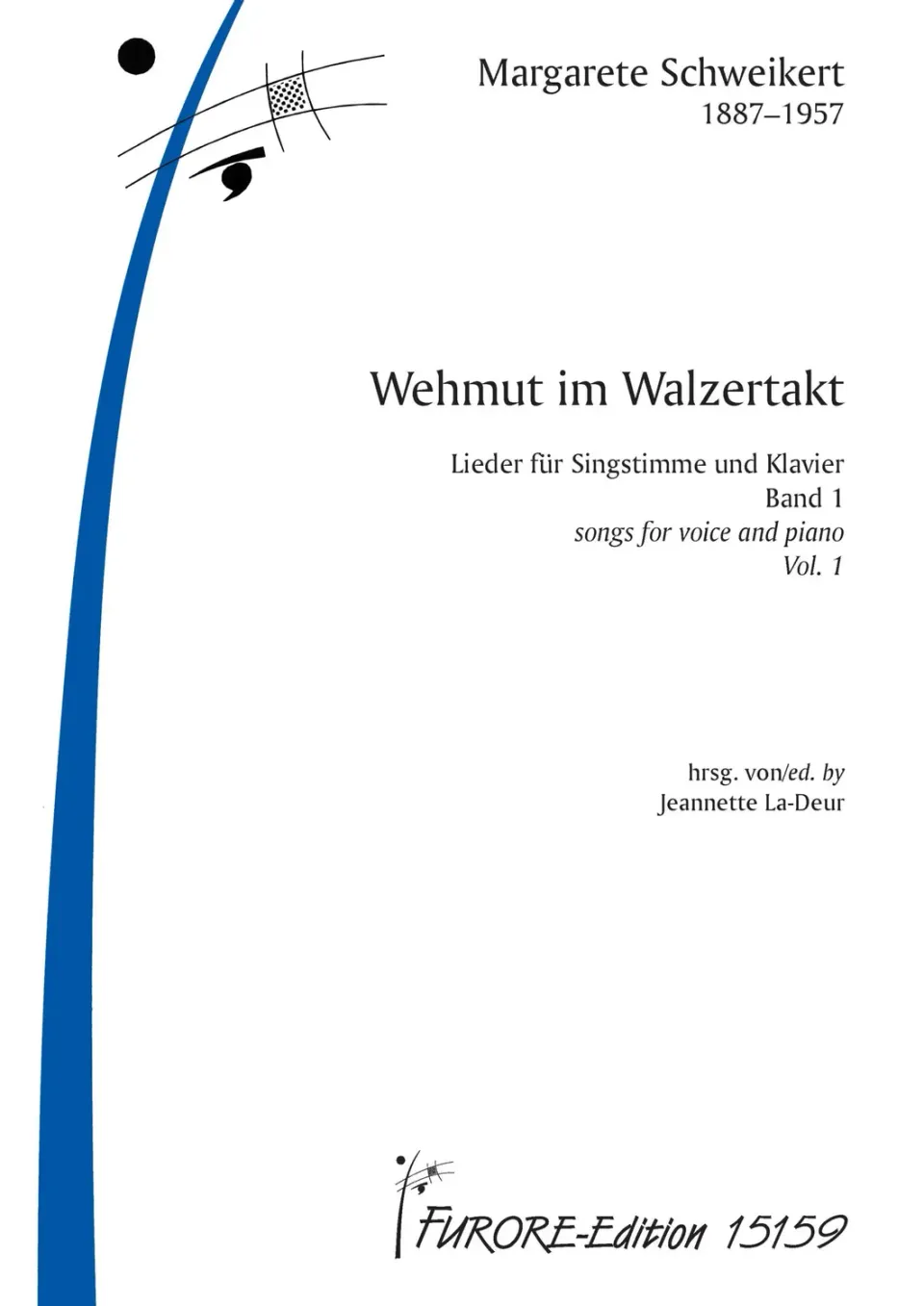 Furore Edition Wehmut im Walzertakt Band 1 Noten Gesang Klavier