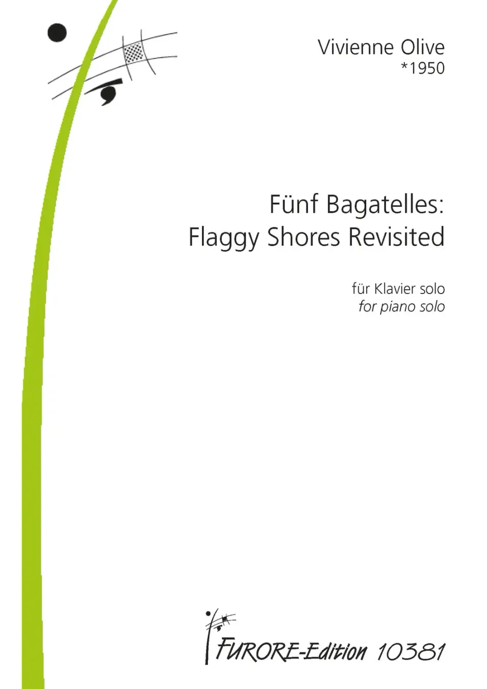 Furore Edition 5 Bagatelles: Flaggy Shores Revisited Noten für Klavier solo