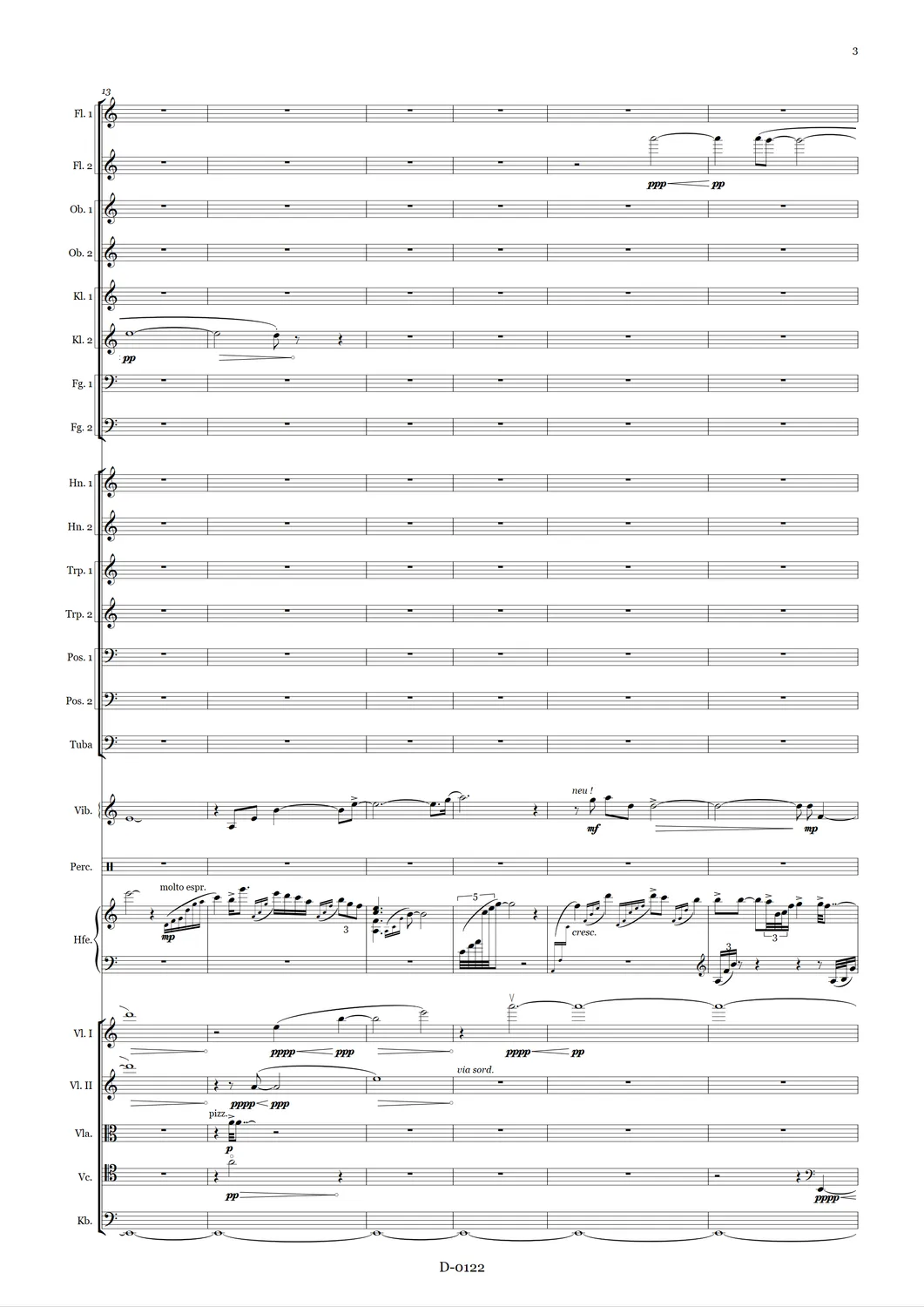 Are Musik Verlag Schultheiss Schichten Orchesterpartitur