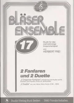 Studio-Verlag Rudi Seifert Bläser-Ensemble 17 Noten Fanfaren Duette